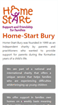 Mobile Screenshot of homestartbury.org